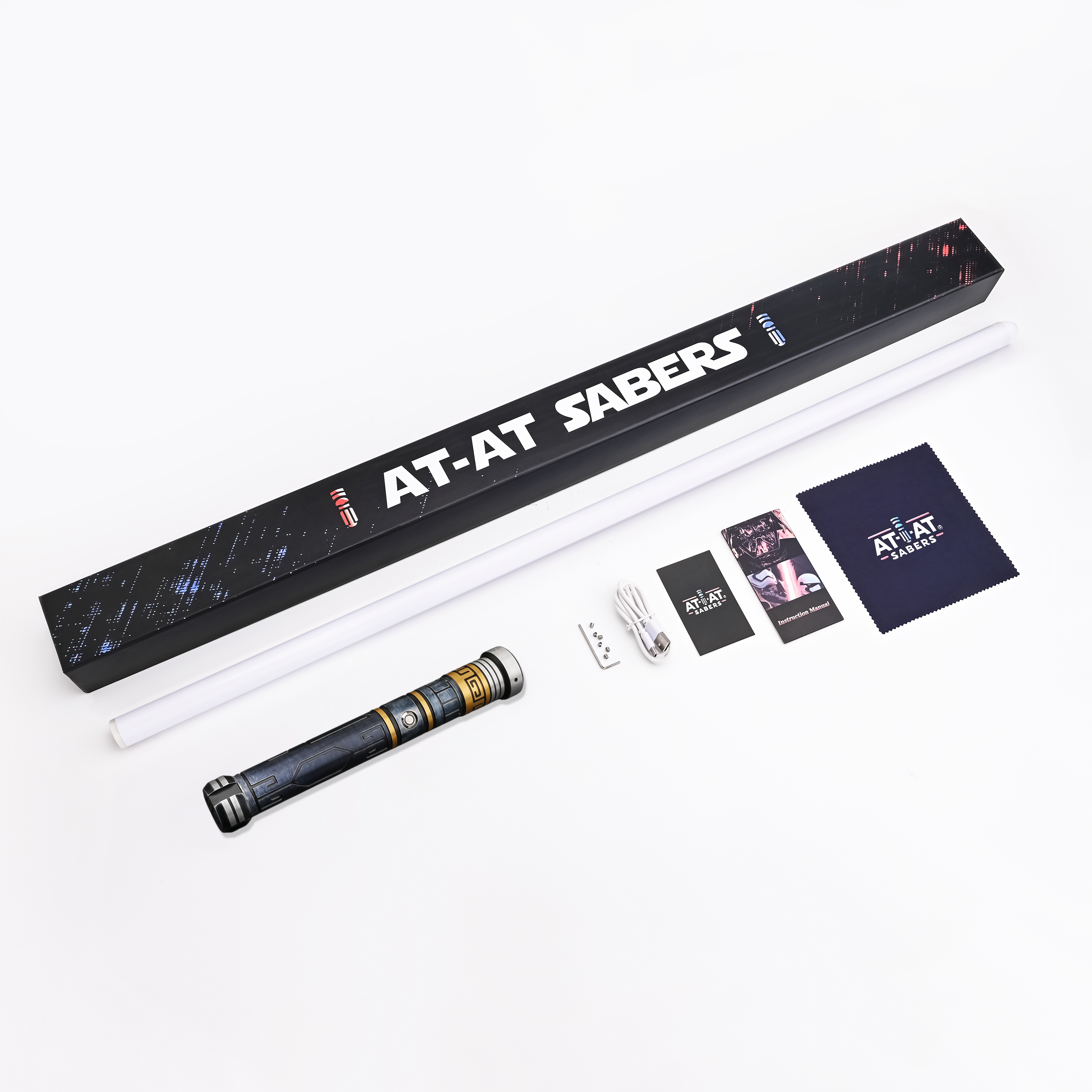 Sabre Laser Monarque (Bleu brossé)